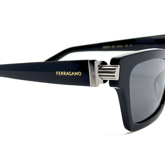 New, SALVATORE FERRAGAMO Sunglasses SF2013S 001 Authentic - Picture 6 of 12